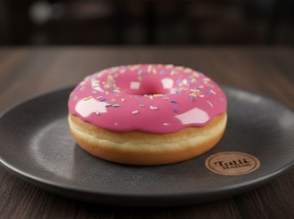 Pink Glaze Donut görseli