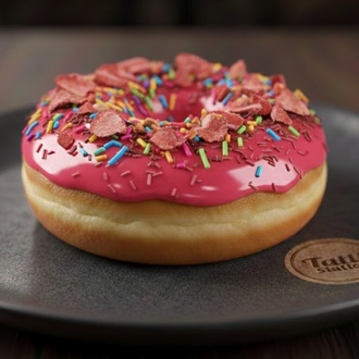 Çilek Sever Donut görseli