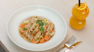 Tavuklu Rıbbon Salata Menü görseli