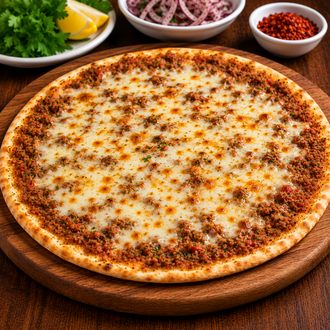 Kaşarlı Lahmacun görseli