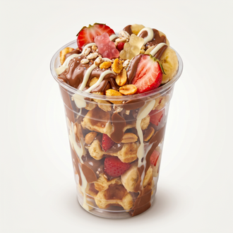 Duo Lezzet Bardak Waffle görseli
