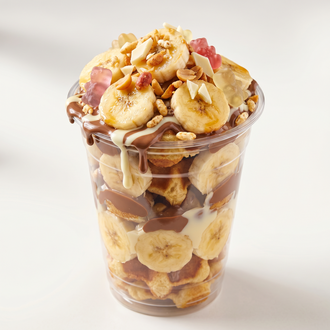 Muz Rüyası Bardak Waffle görseli