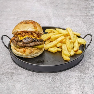Mantar Soslu Chef Burger görseli