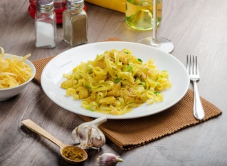 Köri Soslu Fettuccine görseli