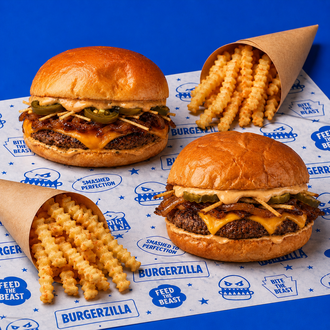 2'Li Zilla Burger Menü görseli