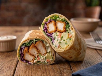 Kajun Çıtır Tavuklu Wrap görseli