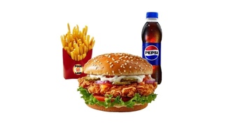 Çıtır Tavuk Burger Menü görseli