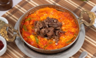Beyaz Peynirli Omlet görseli