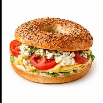 Ezine Kahvaltı Bagel görseli