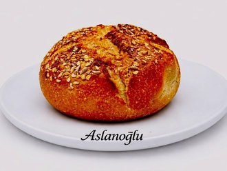 Ekşi Mayalı Tahıllı Ekmek görseli