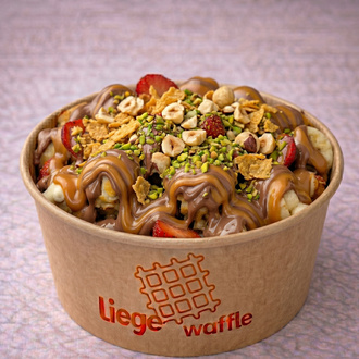 Kovada Waffle Karamel Şöleni görseli