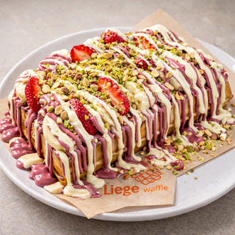 Frambuaz Rüyası Waffle görseli