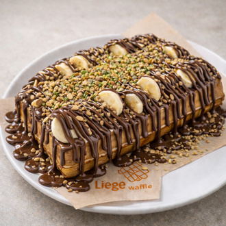 Sütlü Çikolata Muzlu Waffle görseli