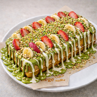 Fıstık Beyaz Waffle görseli