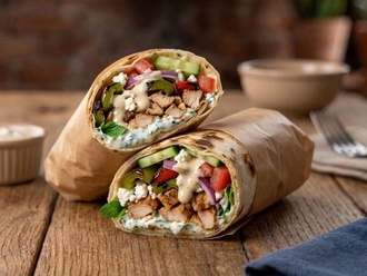 Berlin Tavuk Döner Wrap görseli