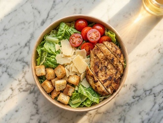 Tavuklu Sezar Salata görseli