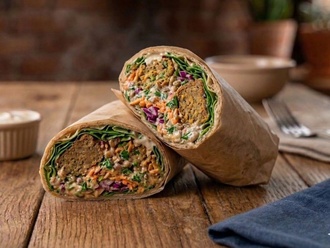 Vegan Köfteli Wrap görseli
