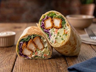 Kajun Çıtır Tavuklu Wrap görseli