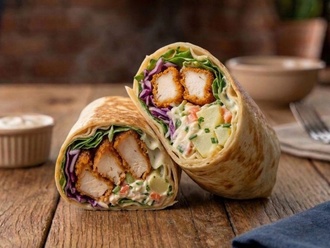 Schnitzel Wrap görseli
