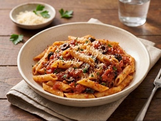 Penne Arrabbiata Makarna (Acılı) görseli