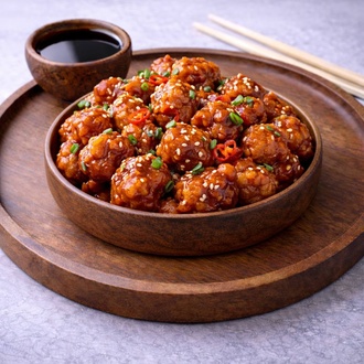 General Tso Tavuk + 330 Ml. Coca Cola görseli