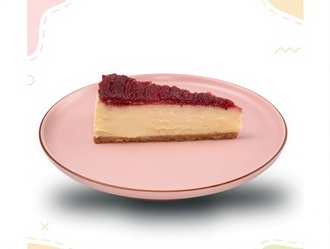 Ricottalı Frambuazlı Cheesecake görseli