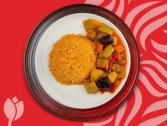 Begüm'ün Bulgur Pilavı & Sebzeli Türlüsü görseli