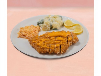 Begüm'ün Cheddar Soslu Schintzel görseli