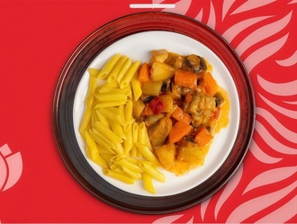 Begüm'ün Sebzeli Türlü & Penne Makarnası görseli