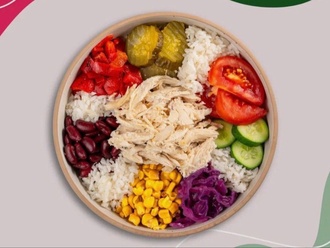 Begüm'ün Tiftik Tavuklu Bowl Kasesi görseli