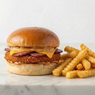 Barbekü Tavuk Burger görseli