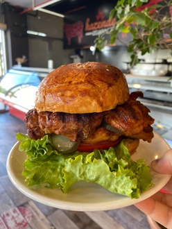 Hazende Double Tavuk Burger görseli