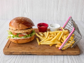 Trüf Chicken Burger görseli