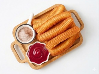 Frambuazlı Churros (6 Adet) görseli