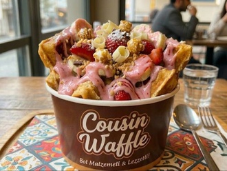 Cousin Çilek Rüyası Waffle görseli
