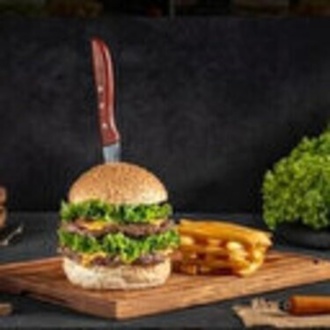Double Burger Menü görseli