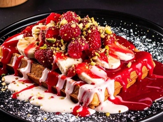 Frambuaz Waffle görseli