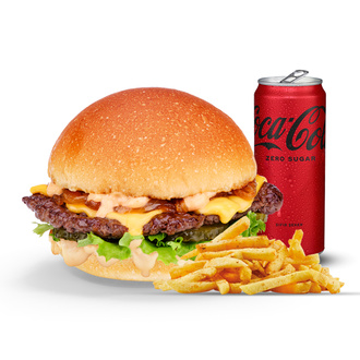 Trüff Smash Burger Menü görseli