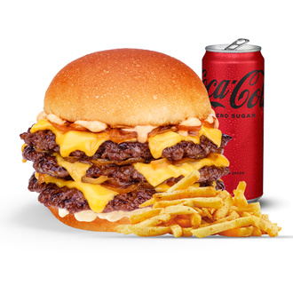 Triplex Trüff Smash Burger Menü görseli