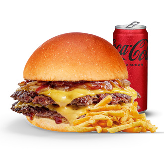 Dublex Cherry Smash Burger Menü görseli