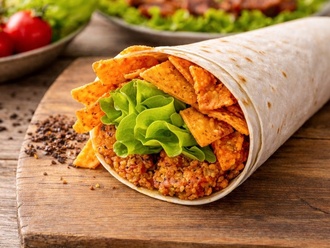 Doritoslu Çiğ Köfte Dürüm görseli