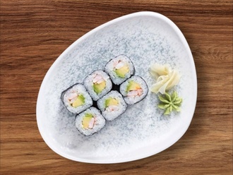 Avokado Ebi Roll (6 Adet) görseli