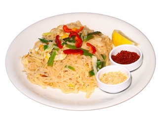 Sebzeli Pad Thai görseli