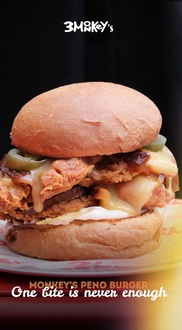 Monkey's Peno Burger görseli