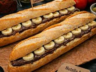 Nutella & Muz Sandviç görseli