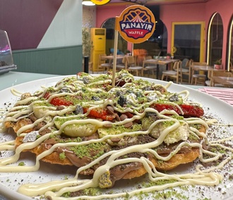 Fıstık Şöleni Waffle görseli