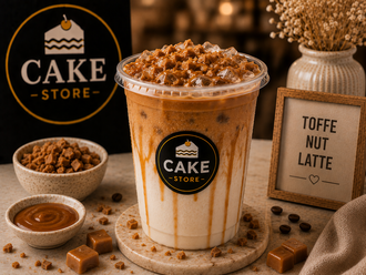 Iced Toffee Nut Latte (40 Cl.) görseli