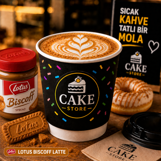 Lotus Biscoff Latte (40 Cl.) görseli