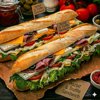 Rozbif & Truffle Sandwich görseli