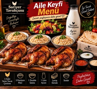 Menü 3 Kişilik görseli